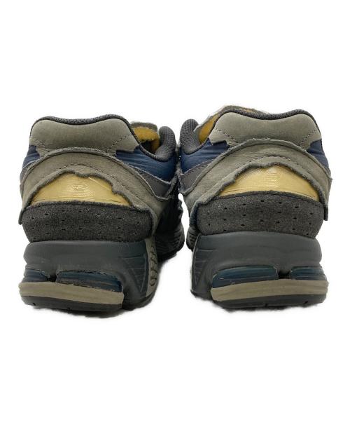 NEW BALANCE（ニューバランス）NEW BALANCE (ニューバランス) スニーカー オリーブ×ネイビー サイズ:US5.5の古着・服飾アイテム