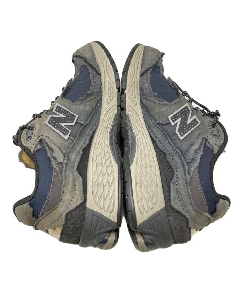 NEW BALANCE（ニューバランス）NEW BALANCE (ニューバランス) スニーカー オリーブ×ネイビー サイズ:US5.5の古着・服飾アイテム