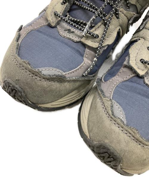 NEW BALANCE（ニューバランス）NEW BALANCE (ニューバランス) スニーカー オリーブ×ネイビー サイズ:US5.5の古着・服飾アイテム