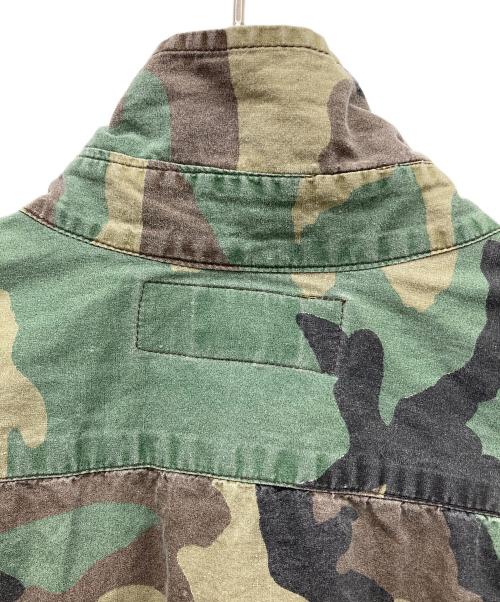 stussy（ステューシー）stussy (ステューシー) ウッドランドカモシャツ オリーブ サイズ:Ｌの古着・服飾アイテム
