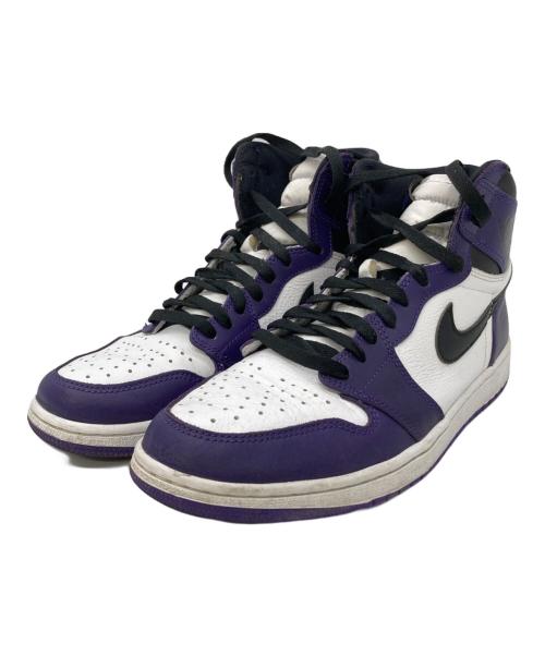 NIKE（ナイキ）NIKE (ナイキ) Air Jordan 1 Retro High OG コートパープル/ホワイト/ブラック サイズ:US11の古着・服飾アイテム