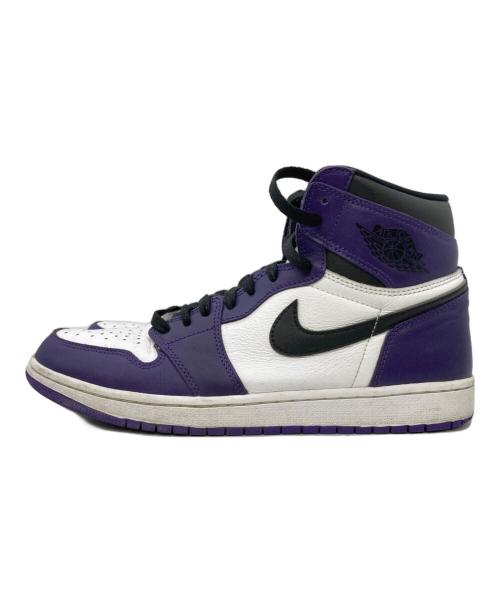 NIKE（ナイキ）NIKE (ナイキ) Air Jordan 1 Retro High OG コートパープル/ホワイト/ブラック サイズ:US11の古着・服飾アイテム