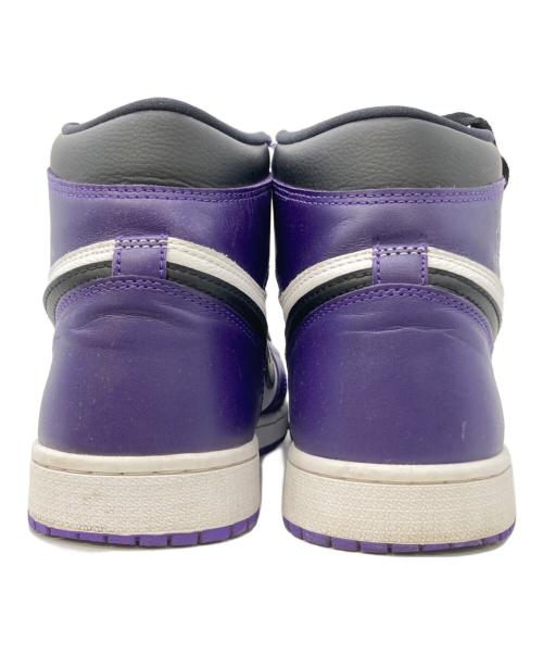 NIKE（ナイキ）NIKE (ナイキ) Air Jordan 1 Retro High OG コートパープル/ホワイト/ブラック サイズ:US11の古着・服飾アイテム