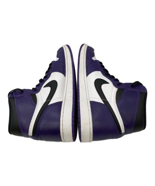NIKE（ナイキ）NIKE (ナイキ) Air Jordan 1 Retro High OG コートパープル/ホワイト/ブラック サイズ:US11の古着・服飾アイテム