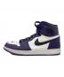 NIKE (ナイキ) Air Jordan 1 Retro High OG コートパープル/ホワイト/ブラック サイズ:US11：5000円
