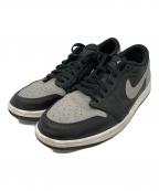 NIKEナイキ）の古着「Air JORDAN 1 LOW OG」｜ブラック/ミディアムグレー/ホワイト