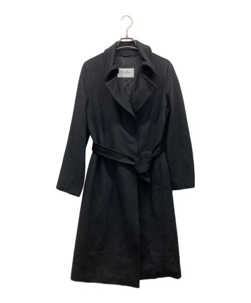 MaxMara（マックスマーラ）MaxMara (マックスマーラ) トレンチコート ブラック サイズ:J 40の古着・服飾アイテム