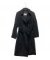 MaxMara（マックスマーラ）の古着「トレンチコート」｜ブラック