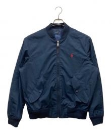 POLO RALPH LAUREN（ポロ・ラルフローレン）の古着「ボンバージャケット」｜ネイビー