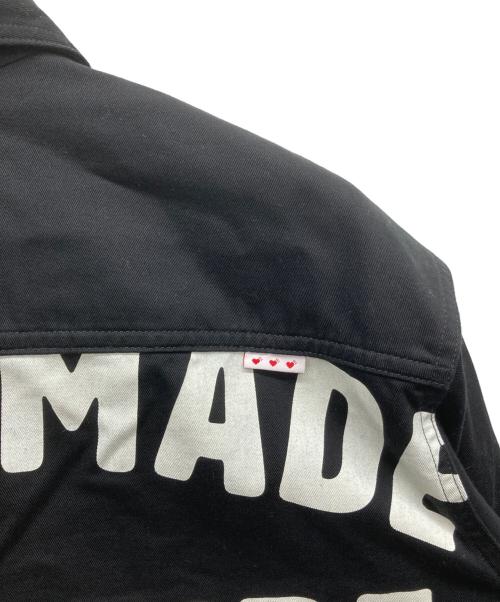 HUMAN MADE（ヒューマンメイド）HUMAN MADE (ヒューマンメイド) Oversized Shirt ブラック サイズ:Lの古着・服飾アイテム