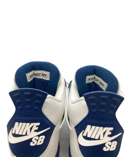 NIKE（ナイキ）NIKE (ナイキ) AIR JORDAN4 Retro SP ブルー×ホワイト サイズ:US9.5の古着・服飾アイテム