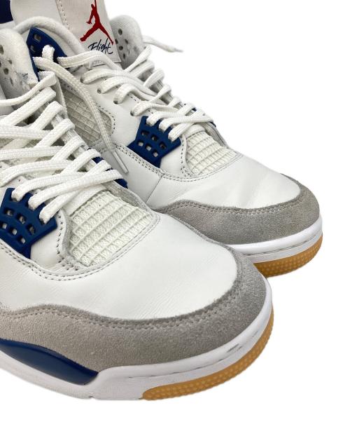 NIKE（ナイキ）NIKE (ナイキ) AIR JORDAN4 Retro SP ブルー×ホワイト サイズ:US9.5の古着・服飾アイテム