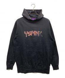 Y's（ワイズ）の古着「プリントパーカー」｜ブラック