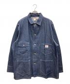 CarHarttカーハート）の古着「50-60s デニムカバーオール ハートタグ」｜インディゴ