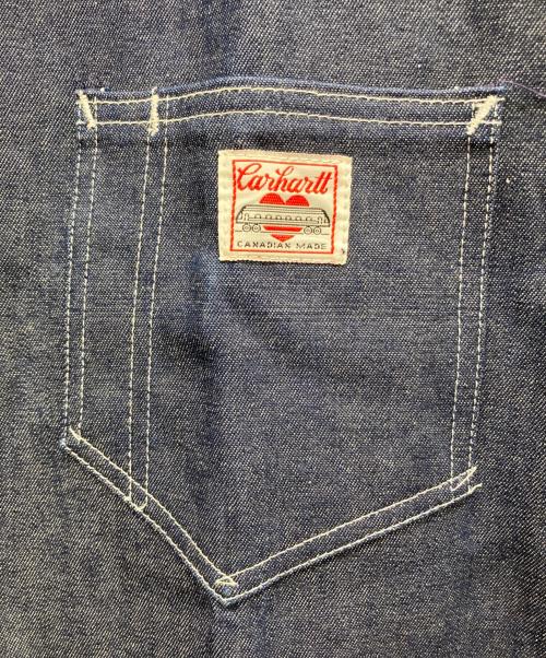 CarHartt（カーハート）CarHartt (カーハート) 50-60s デニムカバーオール ハートタグ インディゴ サイズ:52の古着・服飾アイテム