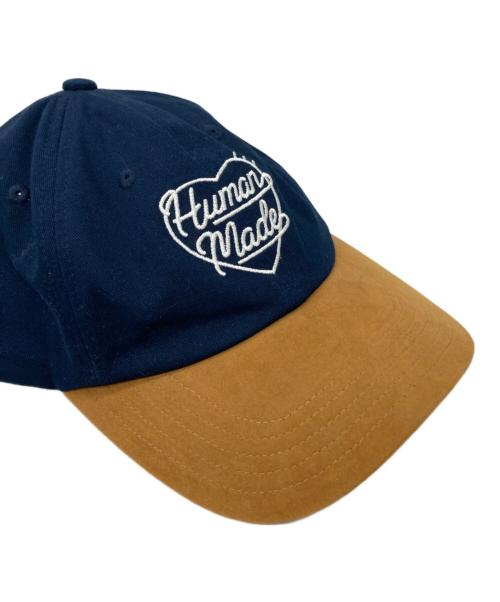 HUMAN MADE（ヒューマンメイド）HUMAN MADE (ヒューマンメイド) 6PANEL TWILL CAP ネイビーの古着・服飾アイテム