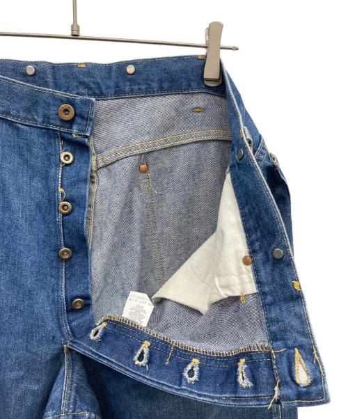 LEE（リー）LEE (リー) 70s デニムロガーパンツ BOSS OF THE ROAD インディゴ サイズ:38×34の古着・服飾アイテム