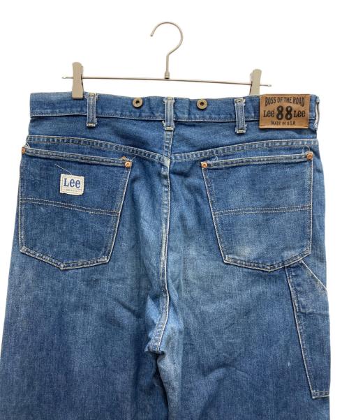 LEE（リー）LEE (リー) 70s デニムロガーパンツ BOSS OF THE ROAD インディゴ サイズ:38×34の古着・服飾アイテム