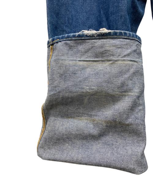 LEE（リー）LEE (リー) 70s デニムロガーパンツ BOSS OF THE ROAD インディゴ サイズ:38×34の古着・服飾アイテム