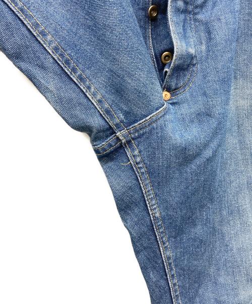 LEE（リー）LEE (リー) 70s デニムロガーパンツ BOSS OF THE ROAD インディゴ サイズ:38×34の古着・服飾アイテム