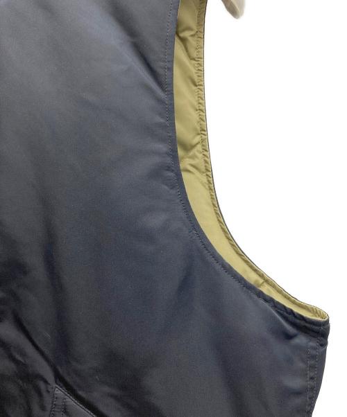 RRL（ダブルアールエル）RRL (ダブルアールエル) ヘビーナイロンツイルフライトダウンベスト ブラック サイズ:Lの古着・服飾アイテム