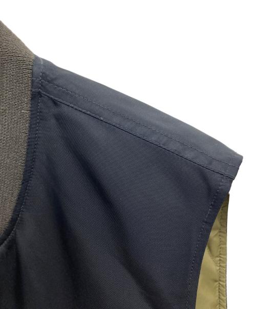RRL（ダブルアールエル）RRL (ダブルアールエル) ヘビーナイロンツイルフライトダウンベスト ブラック サイズ:Lの古着・服飾アイテム