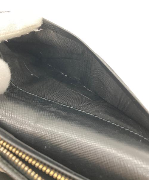 PRADA（プラダ）PRADA (プラダ) リボン長財布 SAFFIANO FIOCCO ブラックの古着・服飾アイテム