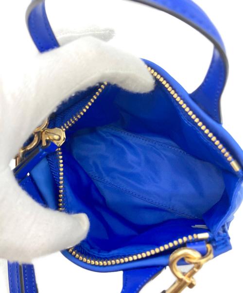 TORY BURCH（トリーバーチ）TORY BURCH (トリーバーチ) 2WAYハンドバッグ ブルーの古着・服飾アイテム