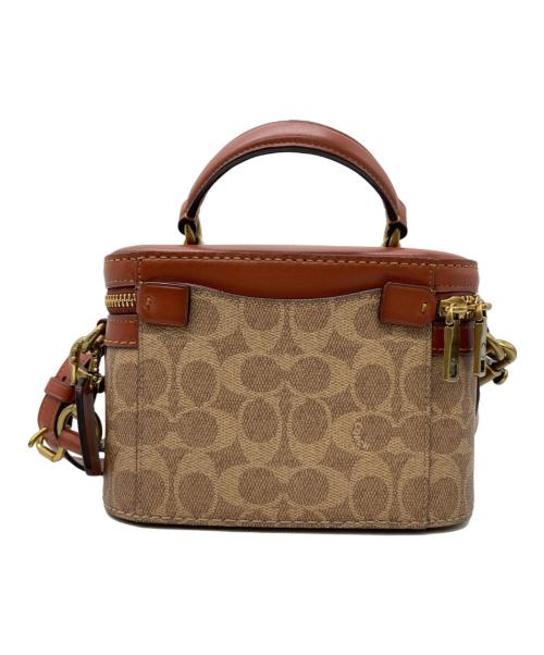 COACH（コーチ）COACH (コーチ) トレイルバック シグネチャー ブラウンの古着・服飾アイテム