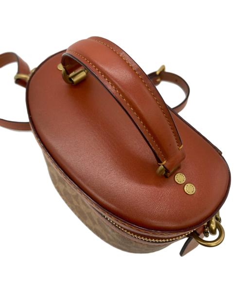 COACH（コーチ）COACH (コーチ) トレイルバック シグネチャー ブラウンの古着・服飾アイテム