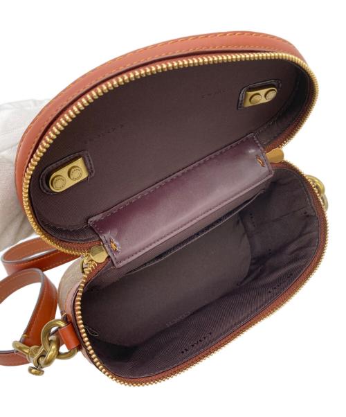 COACH（コーチ）COACH (コーチ) トレイルバック シグネチャー ブラウンの古着・服飾アイテム