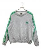 Needlesニードルズ）の古着「TRACK CREWNECK SHIRT JERSEY LHP 別注」｜グレー