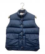 WOOLRICHウールリッチ）の古着「80s 中綿ベスト」｜ネイビー