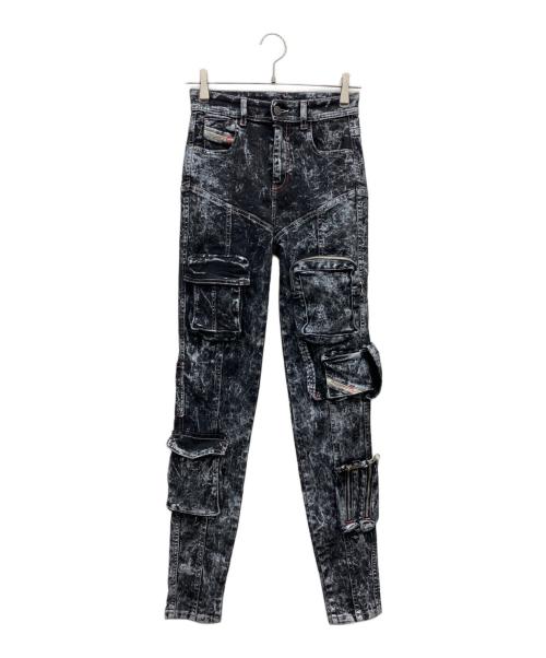 DIESEL（ディーゼル）DIESEL (ディーゼル) 1984 SLANDY Skinny Jeans ブラック サイズ:25の古着・服飾アイテム