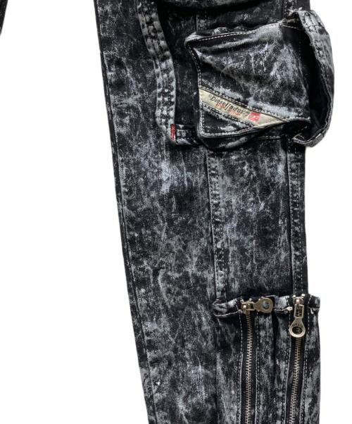 DIESEL（ディーゼル）DIESEL (ディーゼル) 1984 SLANDY Skinny Jeans ブラック サイズ:25の古着・服飾アイテム