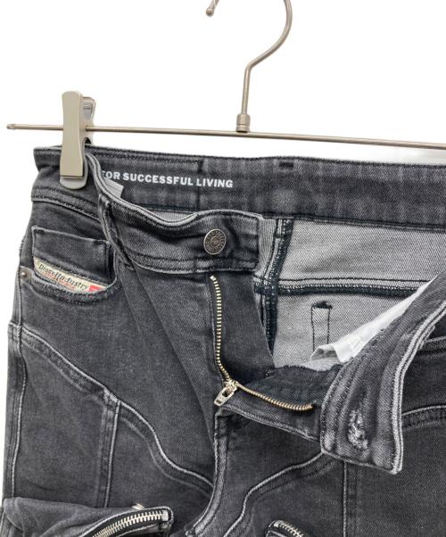 DIESEL（ディーゼル）DIESEL (ディーゼル) 1984 SLANDY Skinny Jeans ブラック サイズ:24の古着・服飾アイテム