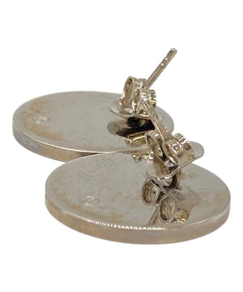 MM6 Maison Margiela（エムエムシックスメゾンマルジェラ）MM6 Maison Margiela (エムエムシックスメゾンマルジェラ) ナンバリングロゴピアス シルバーの古着・服飾アイテム