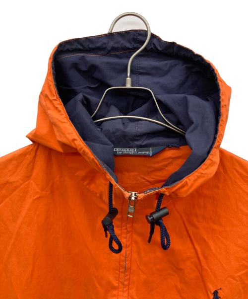 POLO RALPH LAUREN（ポロ・ラルフローレン）POLO RALPH LAUREN (ポロ・ラルフローレン) 90s マウンテンパーカー オレンジ サイズ:XLの古着・服飾アイテム