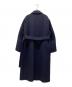 BLAMINK (ブラミンク) F WO WFC BELTED コート ネイビー サイズ:38：60000円