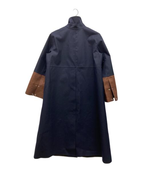 MACKINTOSH（マッキントッシュ）MACKINTOSH (マッキントッシュ) ゴム引きコート ネイビー サイズ:10の古着・服飾アイテム