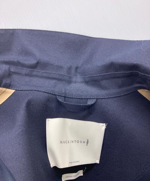 MACKINTOSH（マッキントッシュ）MACKINTOSH (マッキントッシュ) ゴム引きコート ネイビー サイズ:10の古着・服飾アイテム