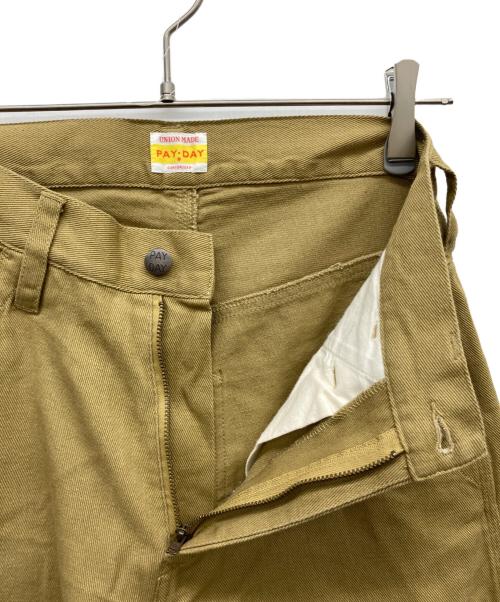 PAY DAY（ペイデイ）PAY DAY (ペイデイ) グラフィックペインターパンツ カーキ サイズ:Sの古着・服飾アイテム