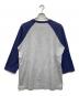 stussy (ステューシー) スカルプリントラグランTシャツ グレー サイズ:L：12000円