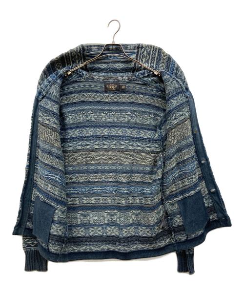 RRL（ダブルアールエル）RRL (ダブルアールエル) ショールカラーカーディガン ネイビー サイズ:L 180/100Aの古着・服飾アイテム