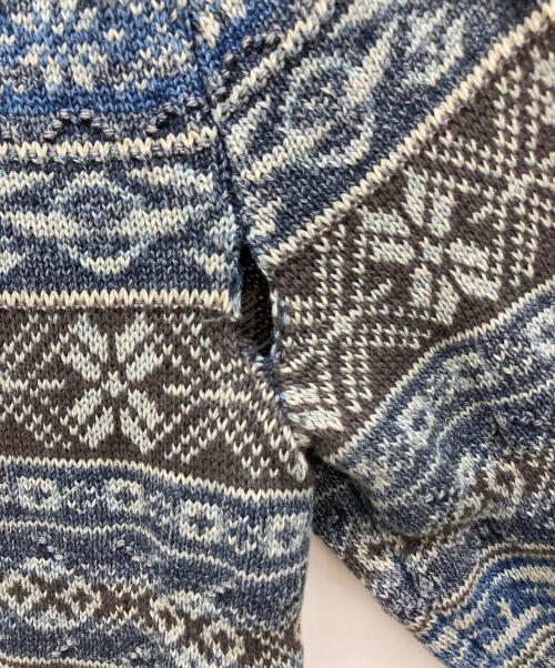 RRL（ダブルアールエル）RRL (ダブルアールエル) ショールカラーカーディガン ネイビー サイズ:L 180/100Aの古着・服飾アイテム