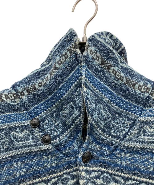 RRL（ダブルアールエル）RRL (ダブルアールエル) ショールカラーカーディガン ネイビー サイズ:L 180/100Aの古着・服飾アイテム
