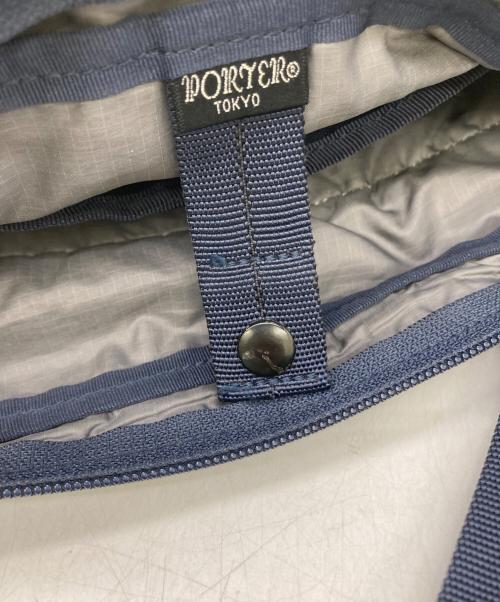 PORTER（ポーター）PORTER (ポーター) ショルダーバッグ FLASH ネイビーの古着・服飾アイテム
