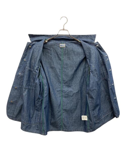 JOHNBULL（ジョンブル）Johnbull (ジョンブル) UNION HERCULES MADE チョアジャケット インディゴ サイズ:36の古着・服飾アイテム
