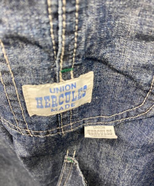 JOHNBULL（ジョンブル）Johnbull (ジョンブル) UNION HERCULES MADE チョアジャケット インディゴ サイズ:36の古着・服飾アイテム
