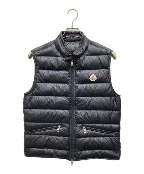 MONCLER（モンクレール）MONCLER (モンクレール) GUIダウンベスト ブラック サイズ:1の古着・服飾アイテム